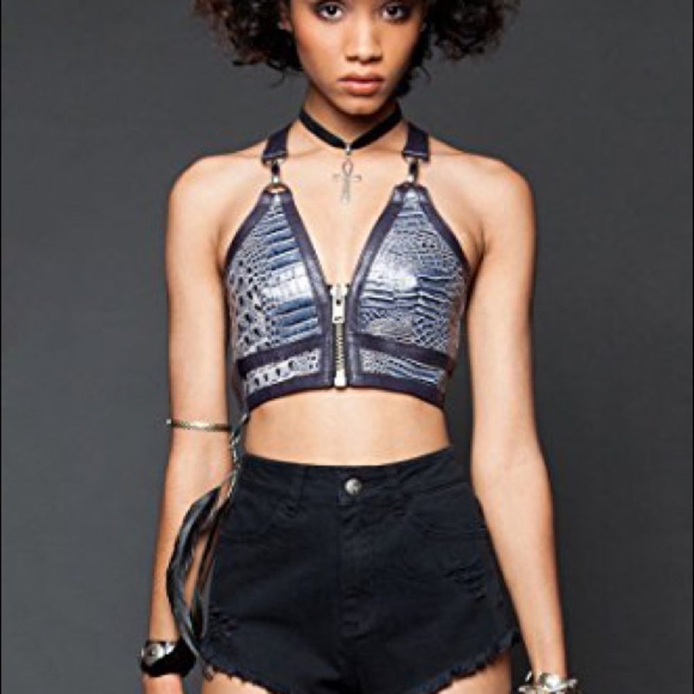 Lip Service Badlands Festival Bra Top Rare Medium